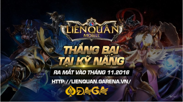 Liên quân mobile ra mắt khi nào?