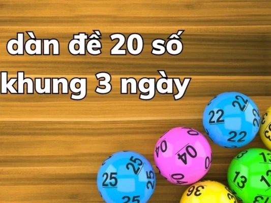 Những lưu ý quan trọng khi sử dụng dàn đề 20 khung 3 ngày